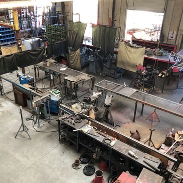 in-house fabrication and welding shop