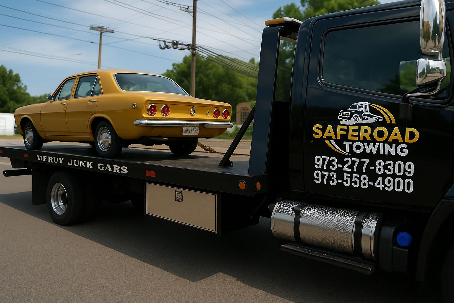 SafeRoad Towing logo