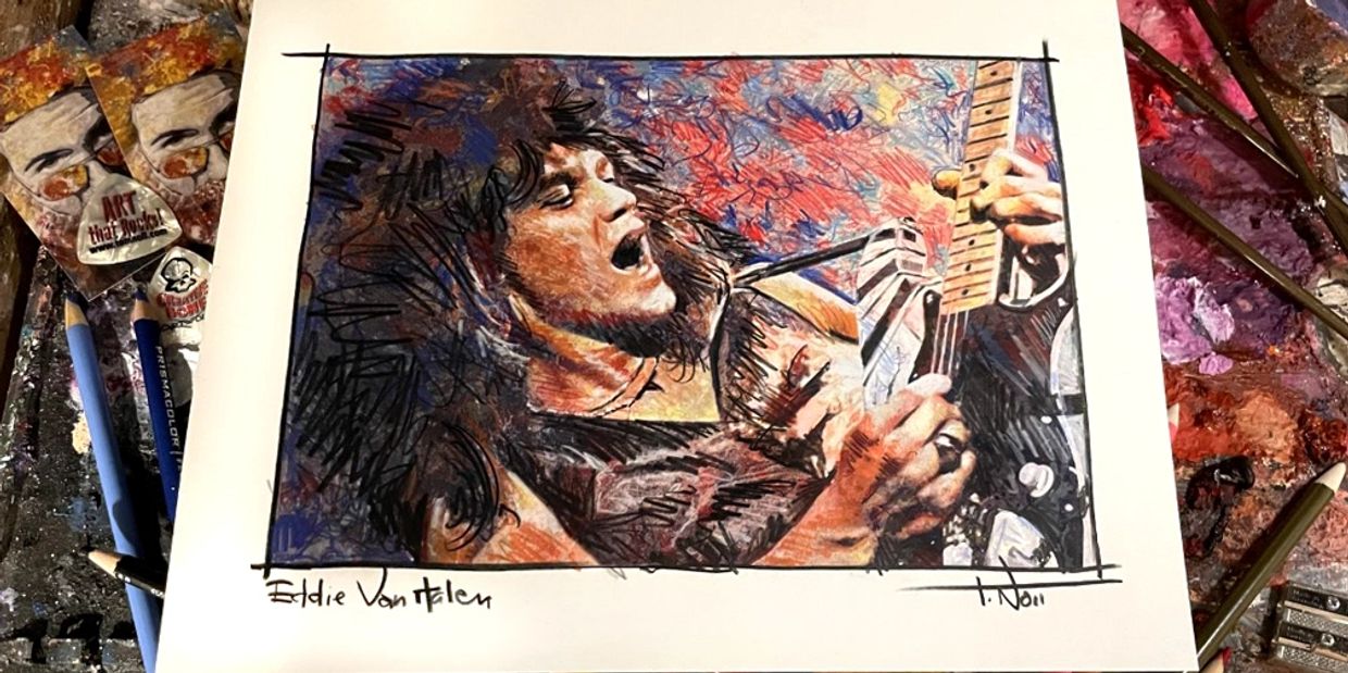 EVH painting