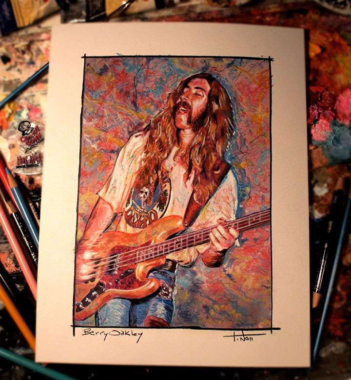 Berry Oakley - A Brother- Art Print
