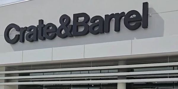 Crate & Barrel Deer Park Illinois Logo on Neighbor Proof Marketing