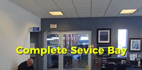 Big Service Bays at Highland Park Ford