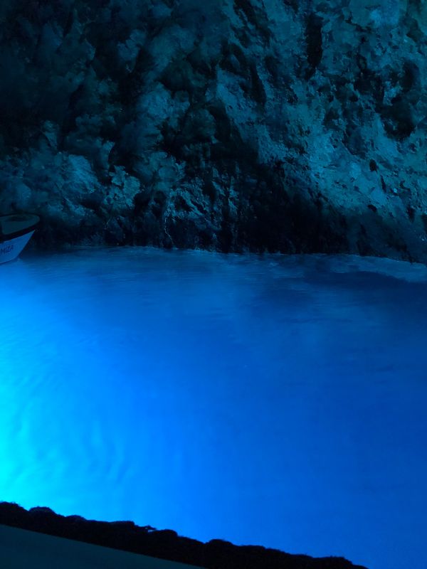 Blue Cave, Bisevo Island, Croatia