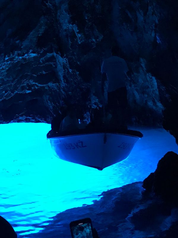 Blue Cave, Bisevo Island, Croatia