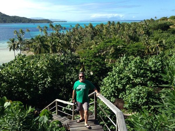 A view from the top!
Bora Bora