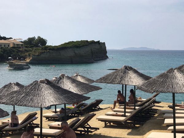 D'Amour Beach Bar, Corfu, Greece