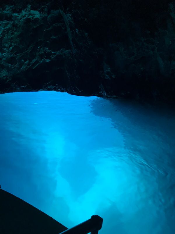Blue Cave, Bisevo Island, Croatia