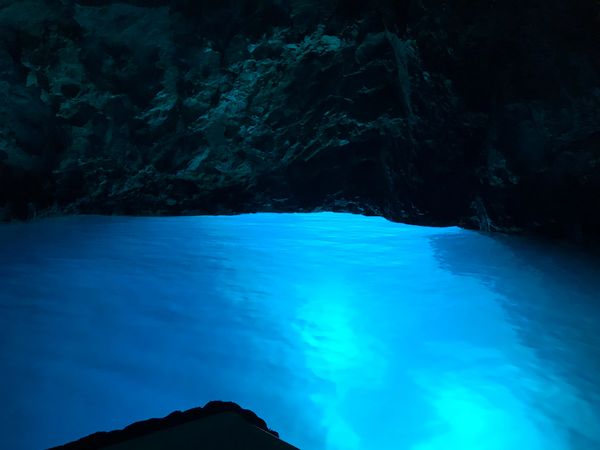 Blue Cave, Bisevo Island, Croatia