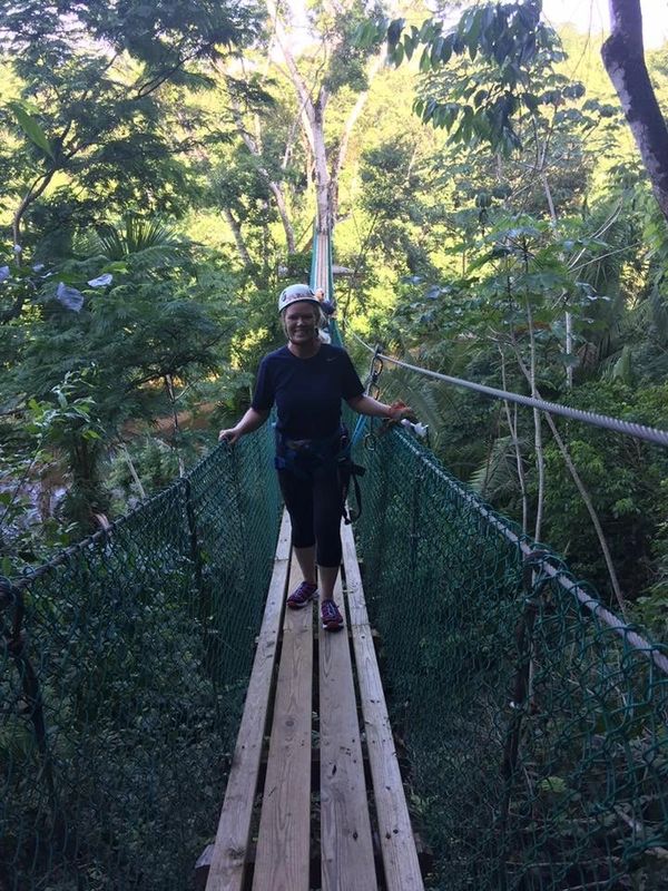 Zip Lining - Belize