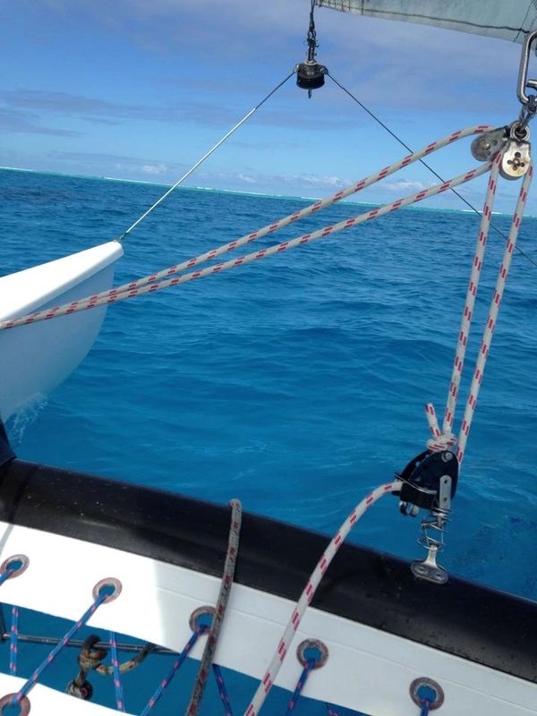 Hobie Cat Tour through the lagoon.
Bora Bora Hilton Nui