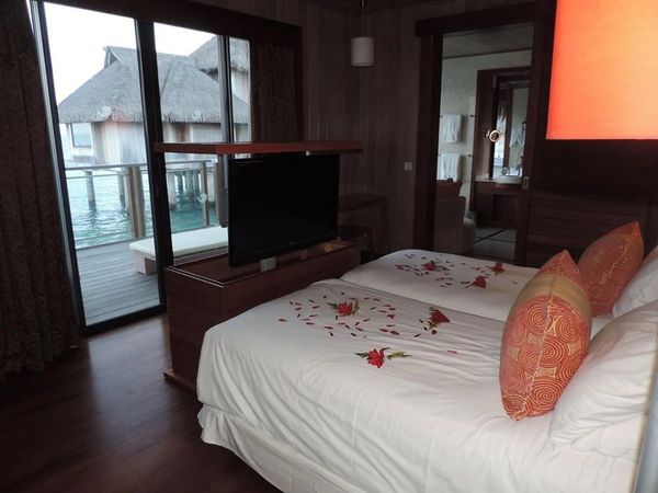 Presidential Suite Overwater Bungalow, Bora Bora Hilton Nui.