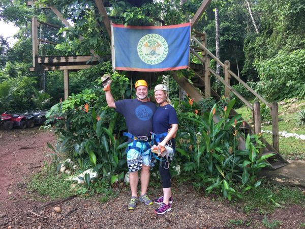 Zip Lining - Belize