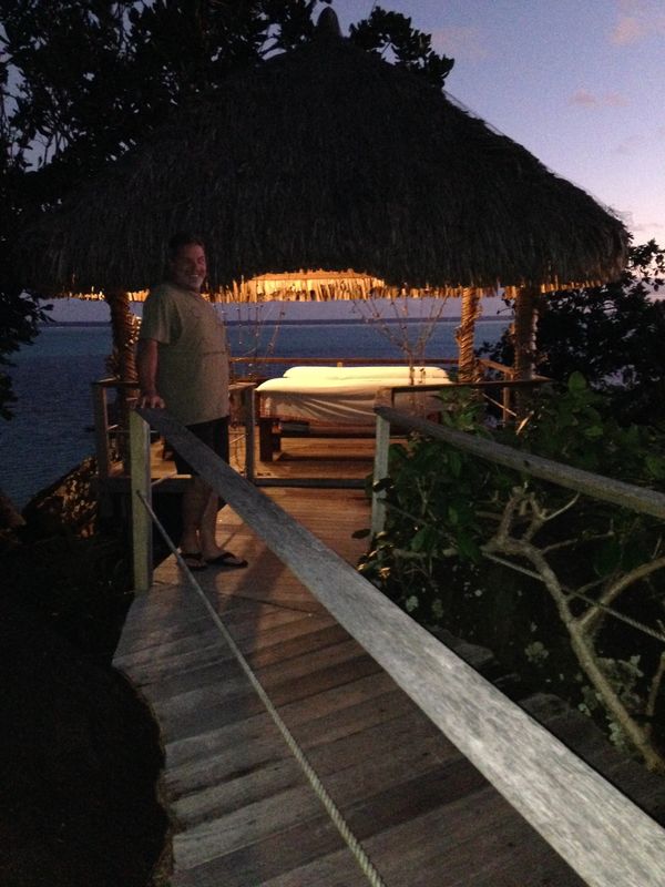 Massage Time!
Hina Spa up on the hilltop.
Bora Bora Nui Hilton