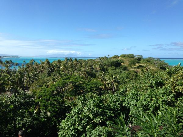 A view from the top!
Bora Bora