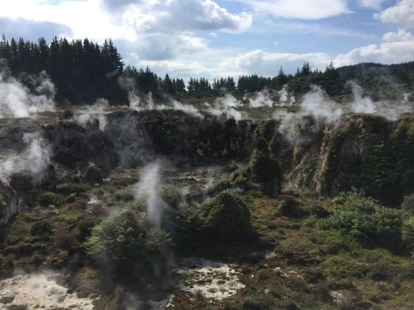 Craters of the Moon, Taupo, New Zealand
