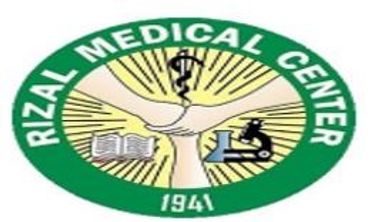 Logo of Rizal Medical Center with medical symbols and 1941 date.