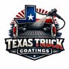 Logo of Texas Truck Coatings featuring a stylized truck and Texas flag.