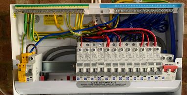 Surge protection devices ensure your sensitive home electrical a are safe during a lightning strike.