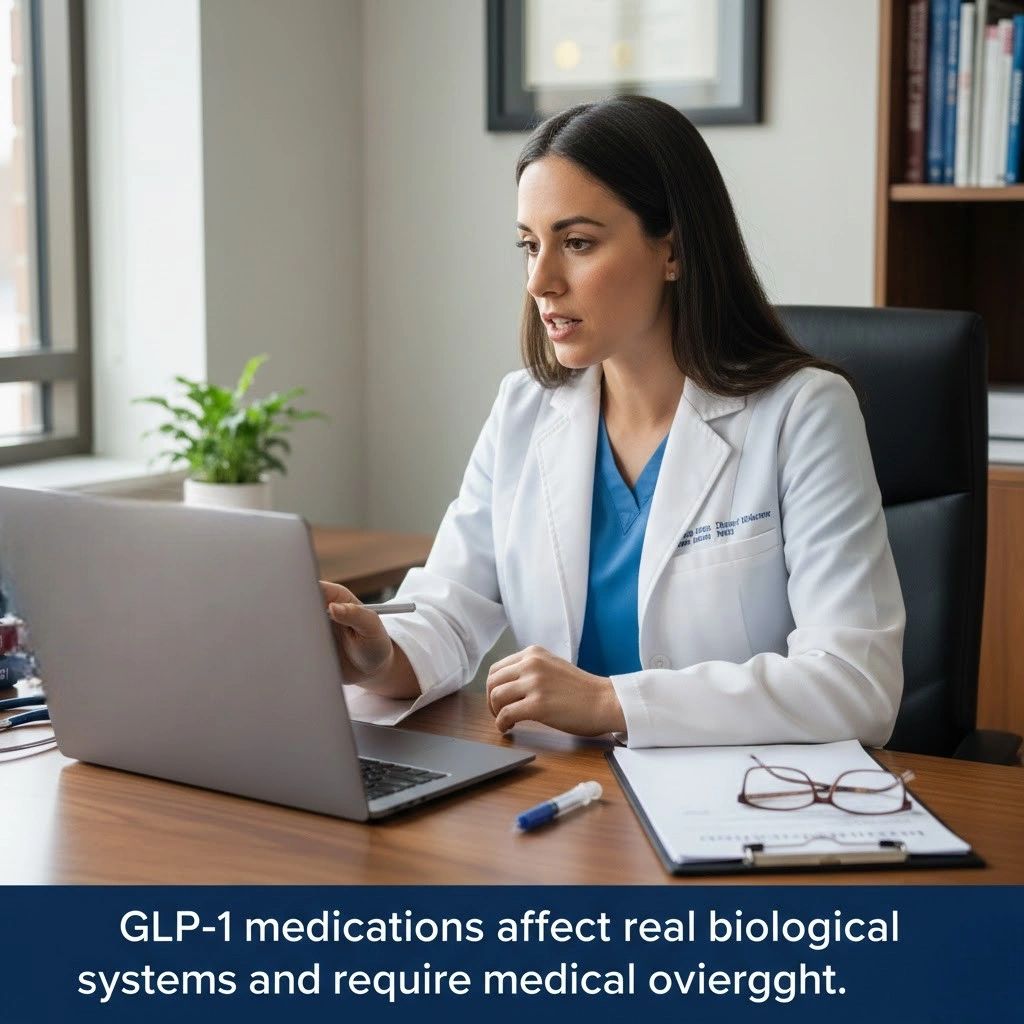 Are Your GLP-1 Telehealth Prescriptions Medically Supervised?