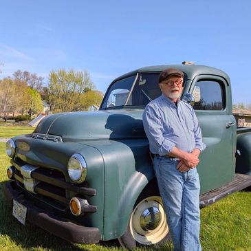 Paul with his 1953 Dodge truck