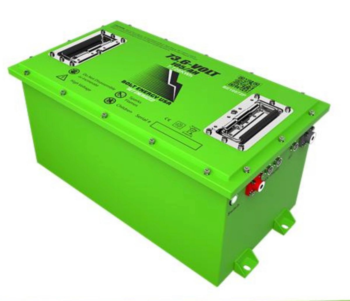 Bolt Energy USA 72v 105ah Lithium Golf Cart Battery & Installation Kit