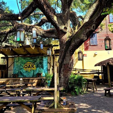 Colonial Oak Music Park in downtown St. Augustine, Florida