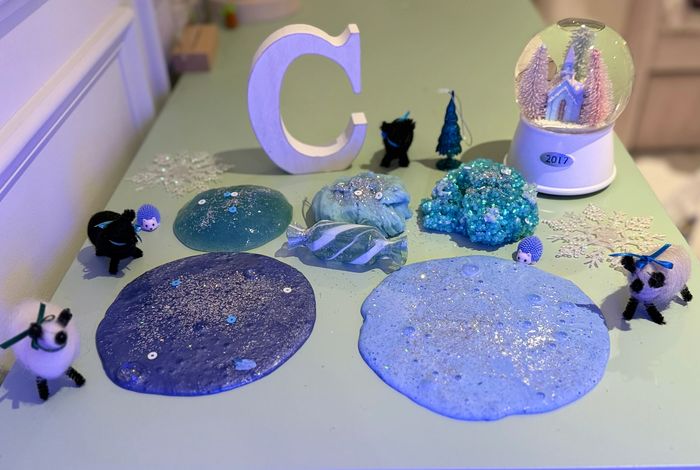 As winter quickly approaches so does our winter slime ideas! 