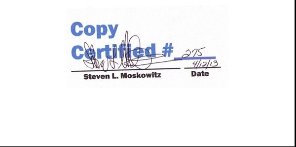 #22 was was granted permanent certification #275 by AACA in April 2013.