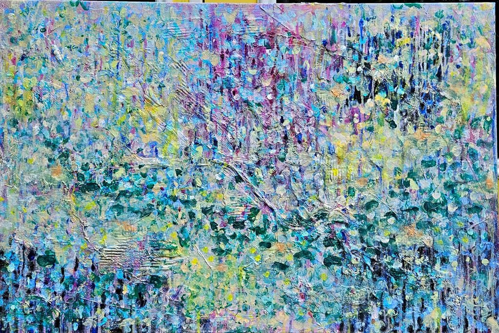 Garden 
24 x 30 
Mixed Media