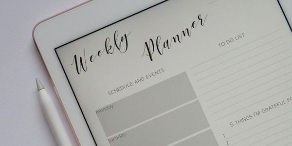Weekly planner