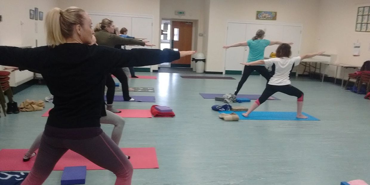 Yoga for beginners and improvers in Leadgate  Community Centre Consett.