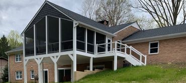 screened in porch