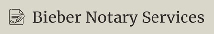 Bieber Notary Services