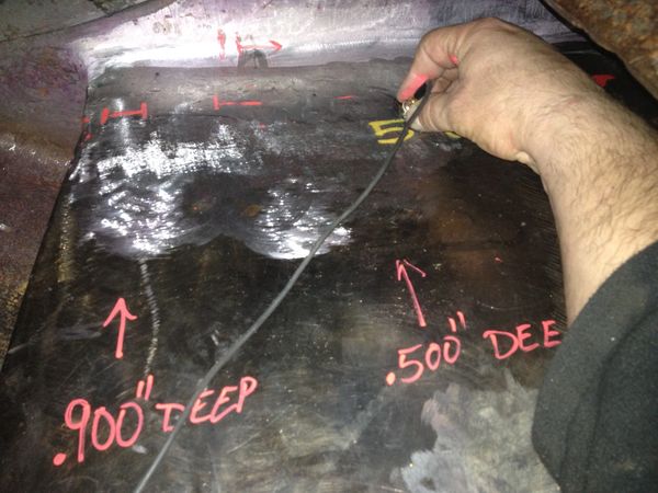 Ultrasonic Flaw detection weld testing Winnipeg