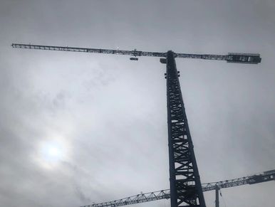 Tower Crane Annual Structural Inspection NDT Certification - Winnipeg Manitoba - CSA Z248