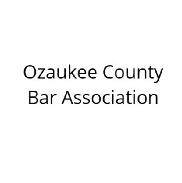 Text saying Ozaukee County Bar Association