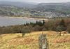 View of Bala and Lake Tegid fro a lovely walk behind Pen Y Bont Farmhouse.