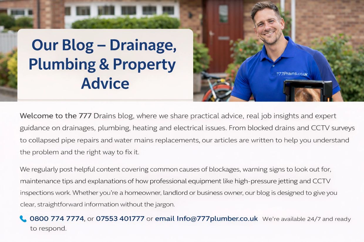 777 Drains blog