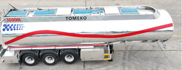 Aluminum Fuel Tanker - Tomeko Engineered Trailers