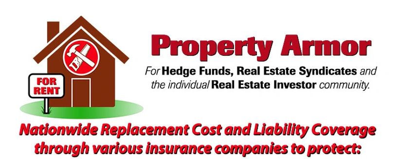 Property Insurance for Real Estate Investors, Lenders and Loan Services.