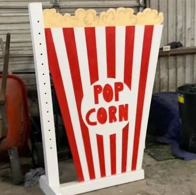 Custom Wooden Jump Standard Shaped As Popcorn