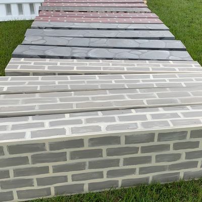 Custom Brick wall Boxes