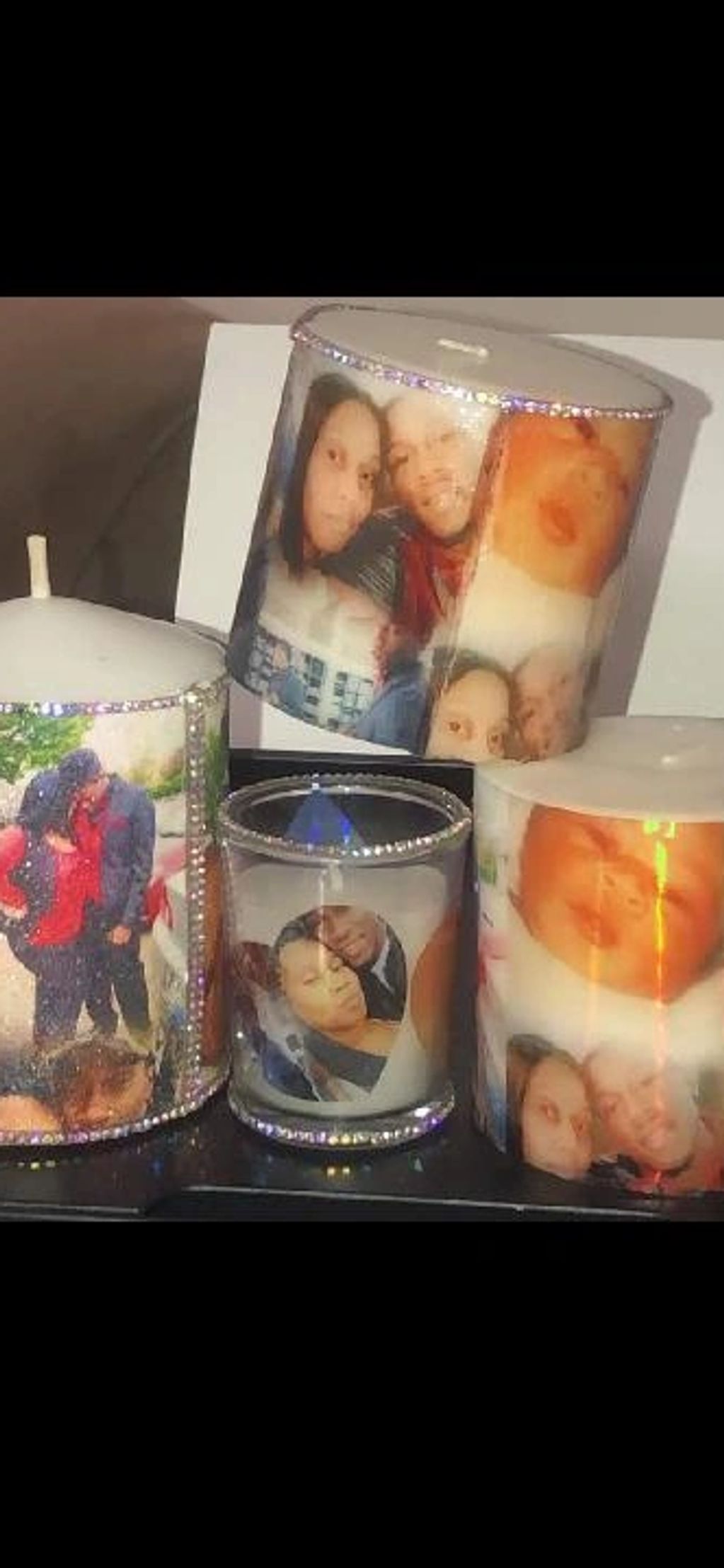 Bling treasure candle(s)