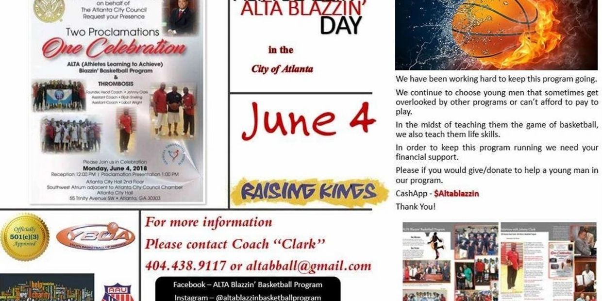 City of Atlanta ~ ALTA Blazzin' Day June 4th