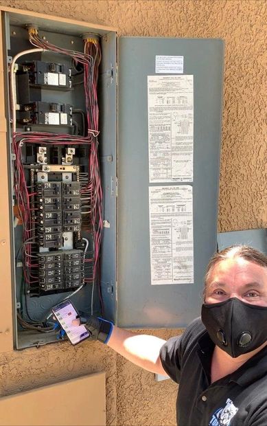 Electrical Panel With Jerry