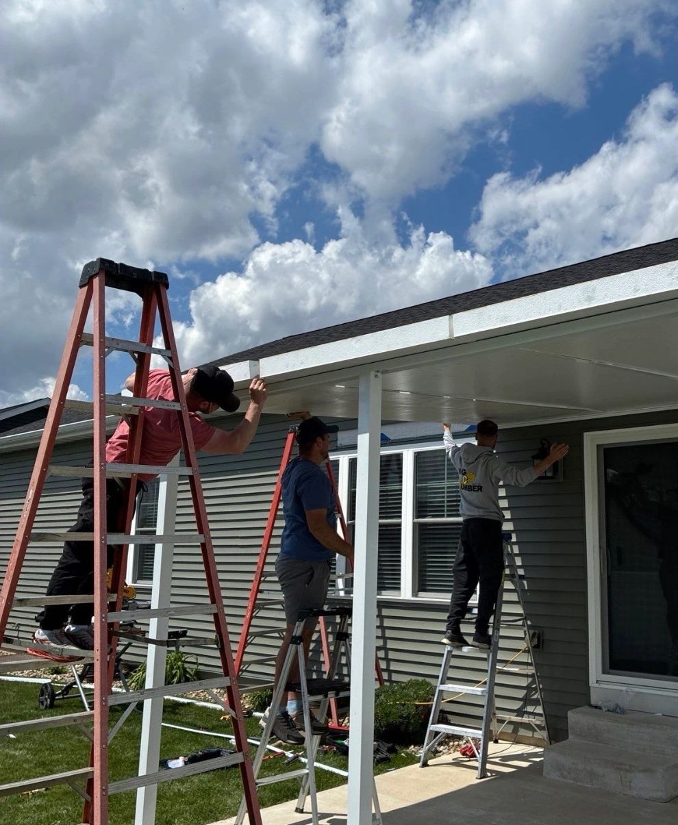 Porch / patio Cover Installation South Bend, IN