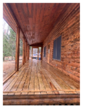 Log Cabin & Deck, Paint and stain removal. 