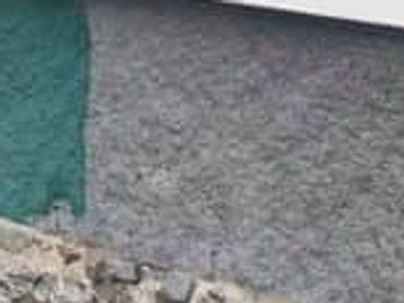 Granite foundation, paint removal.