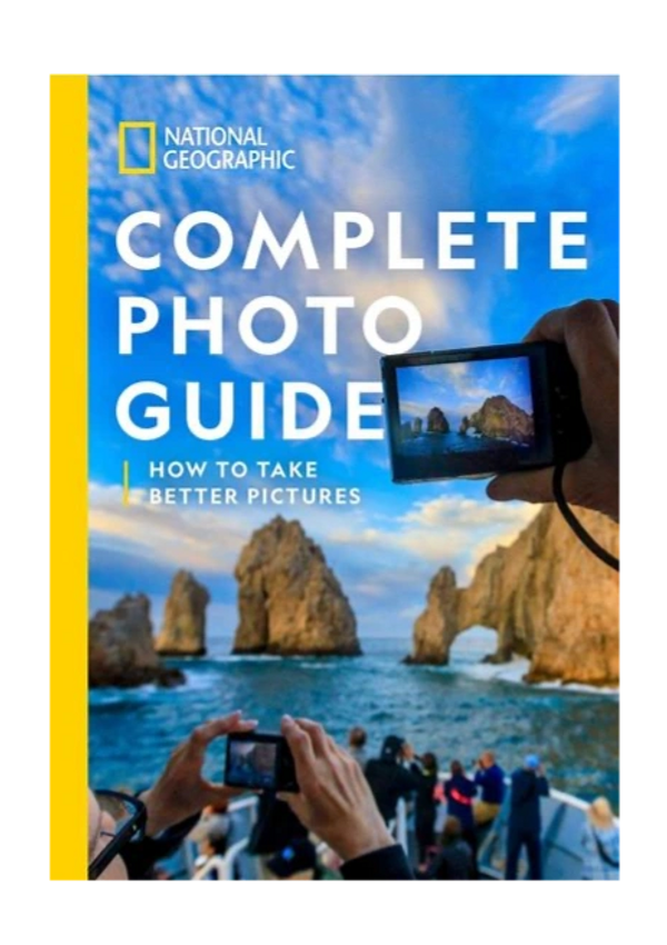 I was the photo editor for the "Complete Photo Guide," released in October, 2021, by National Geogra