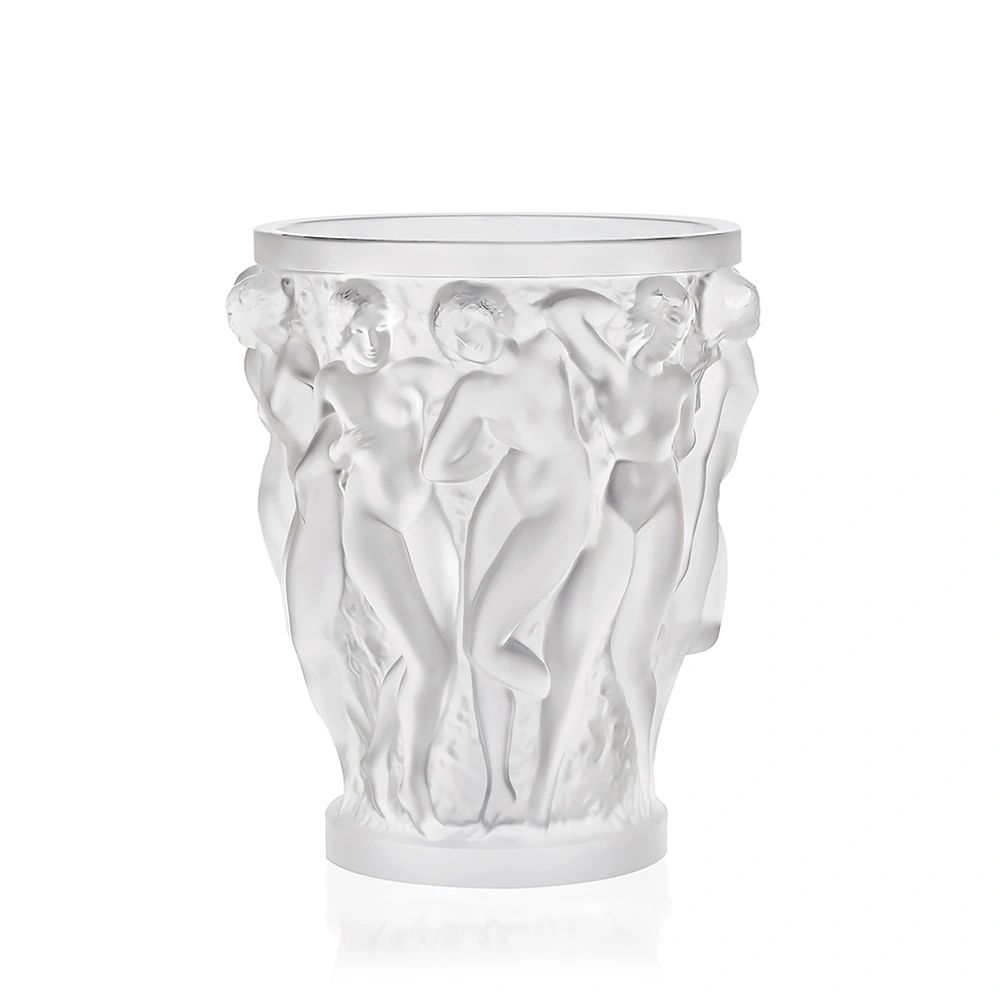Lalique 2024 Vintage Bacchantes Vase, Clear Crystal